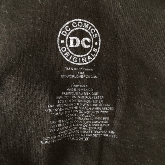 Harley Quinn Tank Top Red And Black  L - Picture 5 of 5